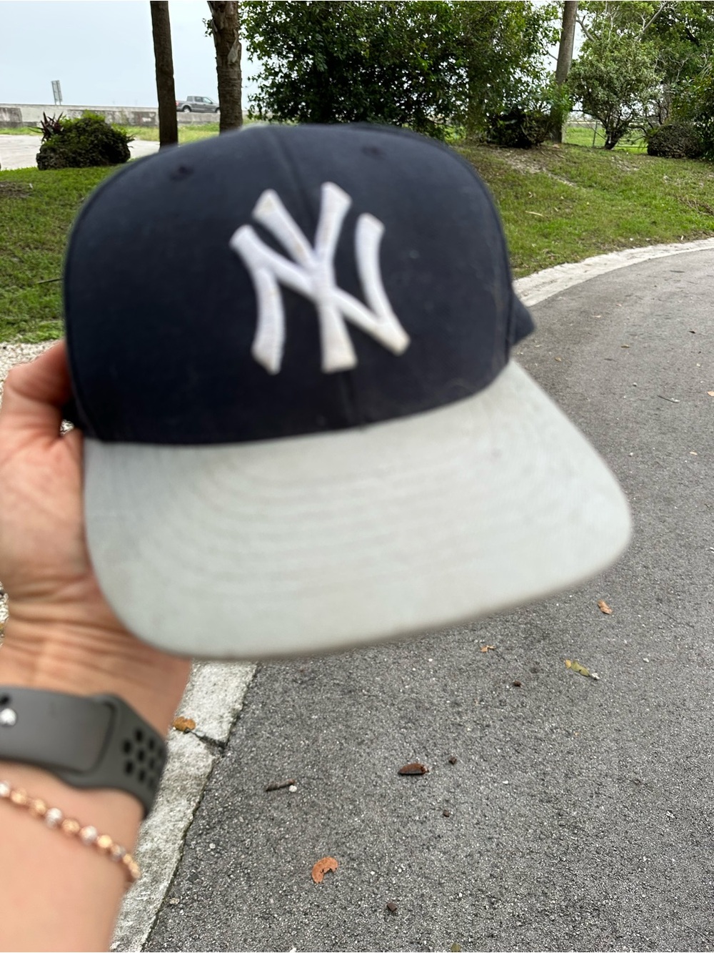 New Era New York Yankees Two-Tone Snapback - Navy and Light Gray